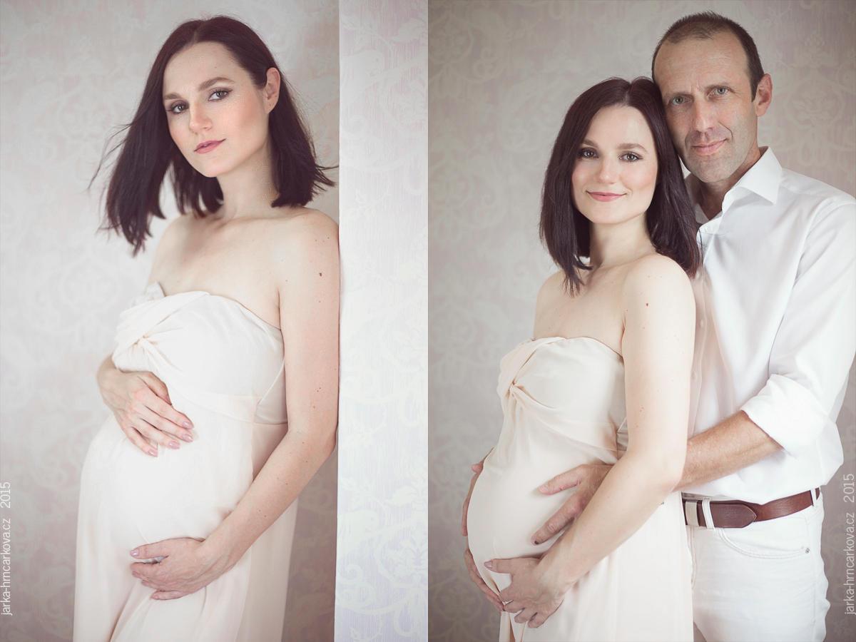 Kdy nafotit těhotenské fotky. Fotograf Praha