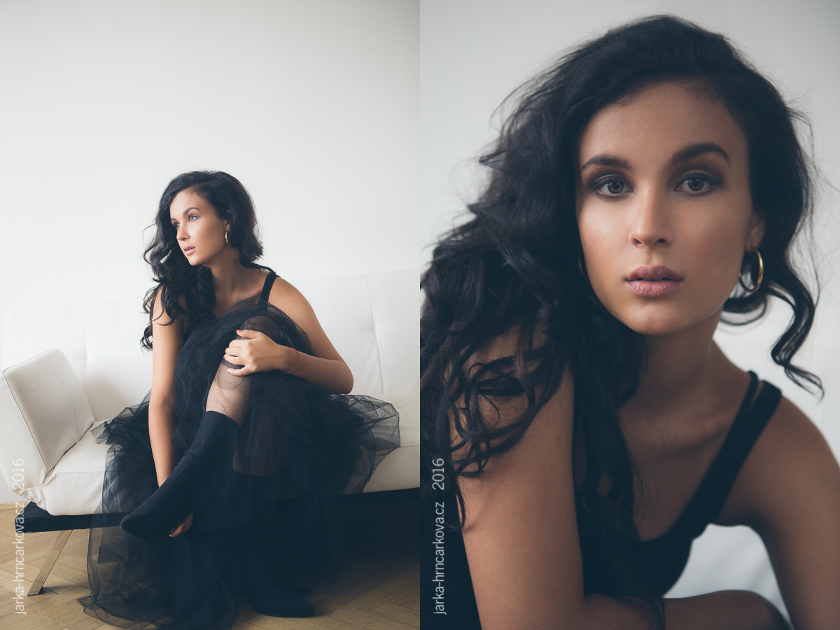 Černá sukně - fotografka Praha