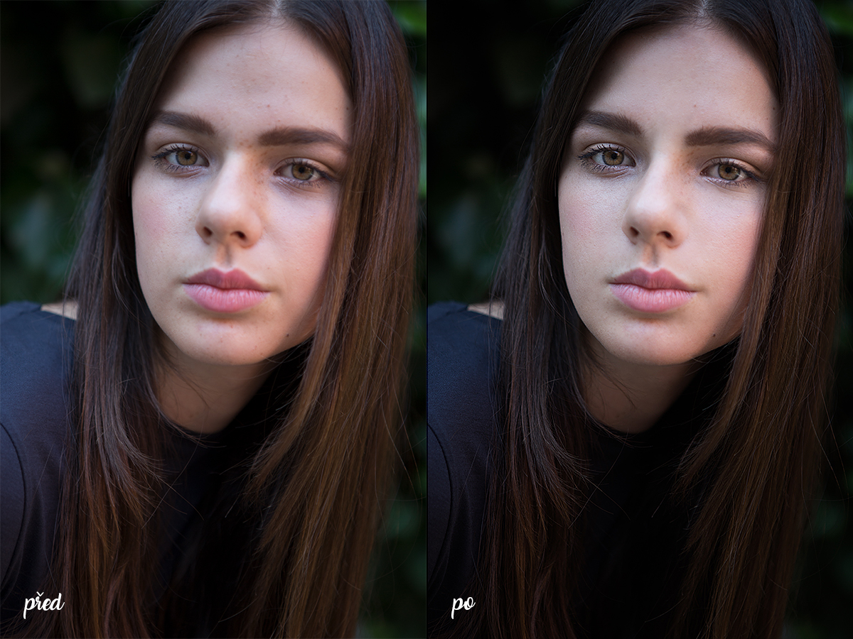 Jak upravovat portréty