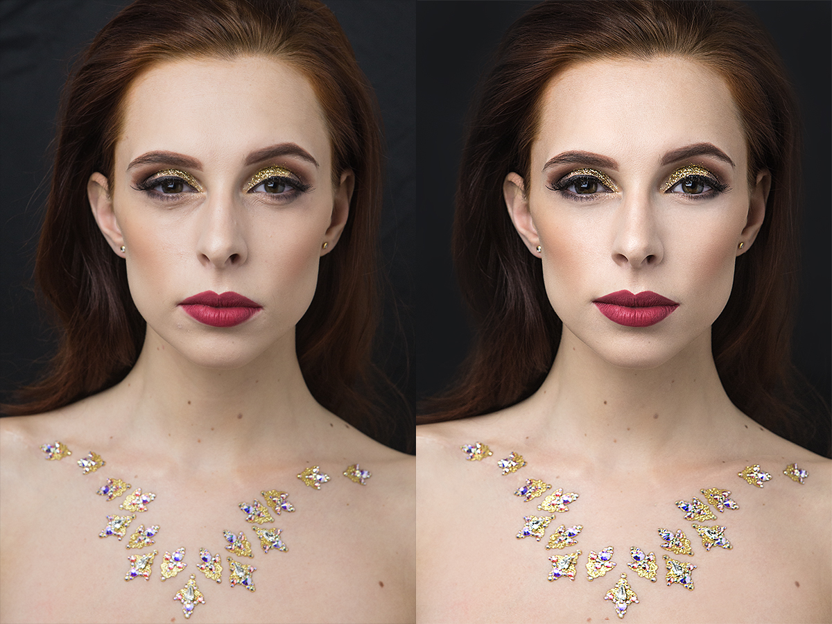 Jak retušovat večerní líčení