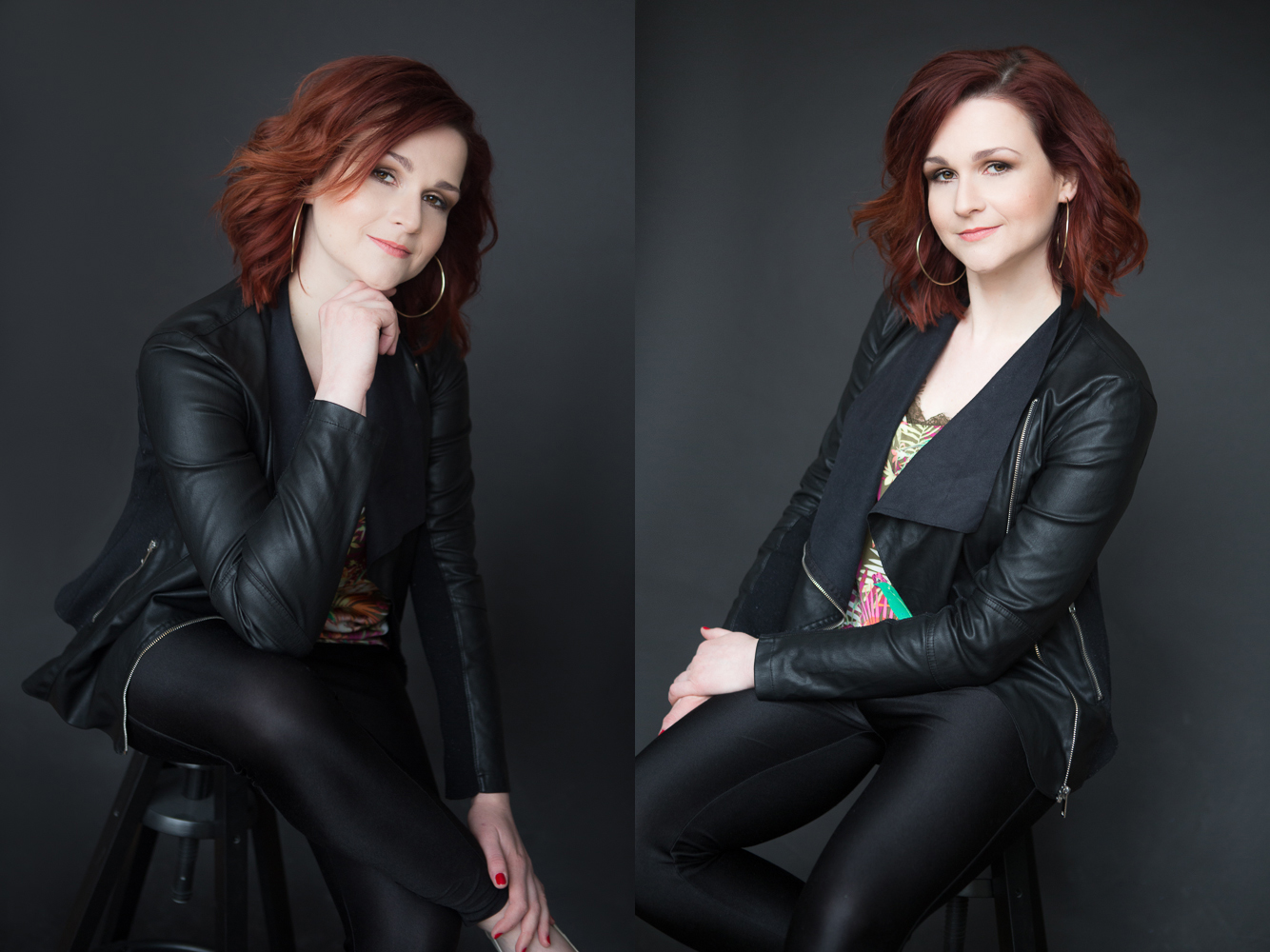 Černé oblečení na focení