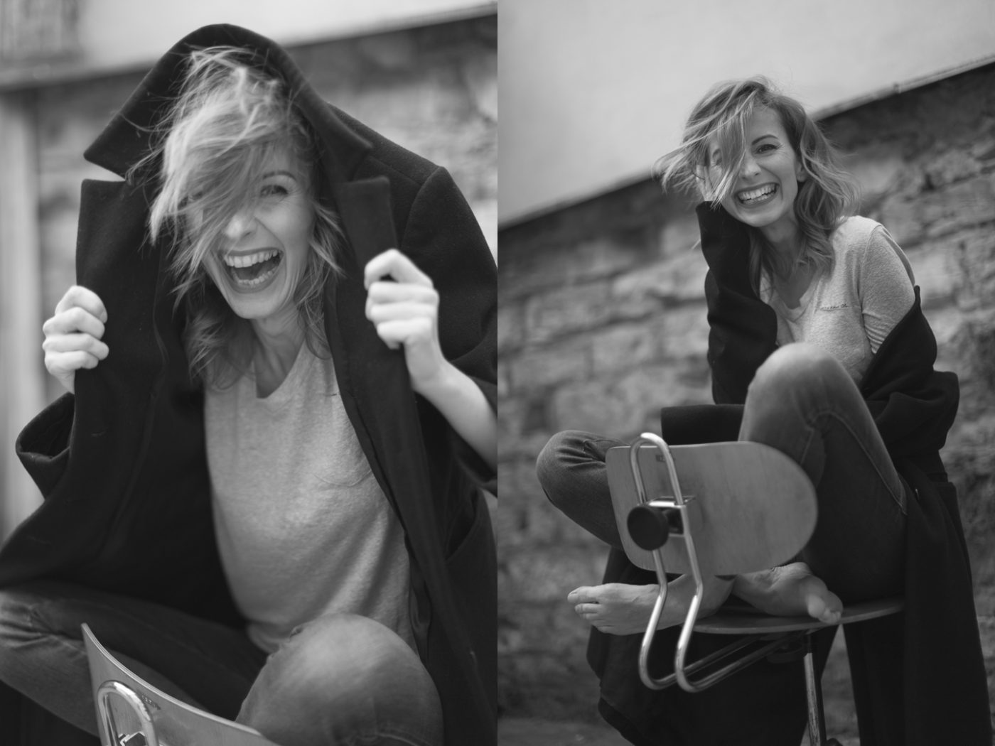 Černobélé portréty Praha